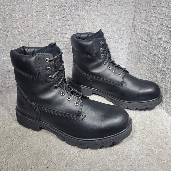 Timberland PRO A5TF3 Mens Size 14W Black Sawhorse Composite Toe Combat Work Boot - Picture 4 of 9